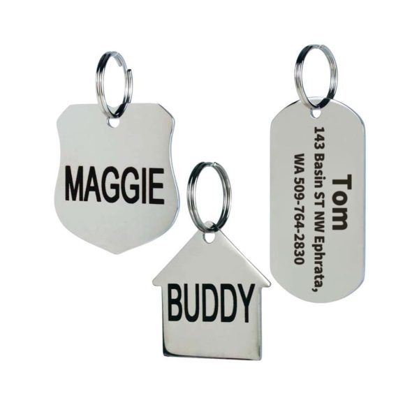 Ledorr Pet Tags Stainless Steel Personalized Pet Id Tags - Image 5